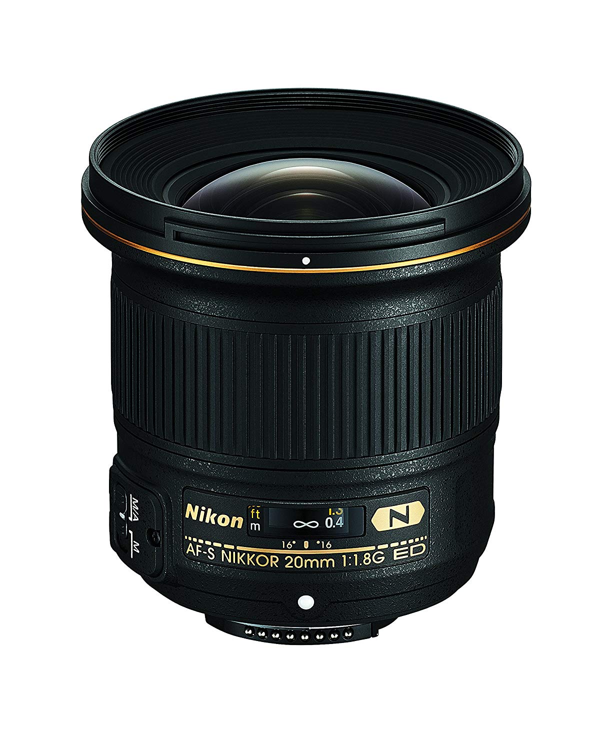 Nikon AF-S FX NIKKOR 20mm f+1.8G ED Fixed Lens with Auto Focus for DSLR Cameras