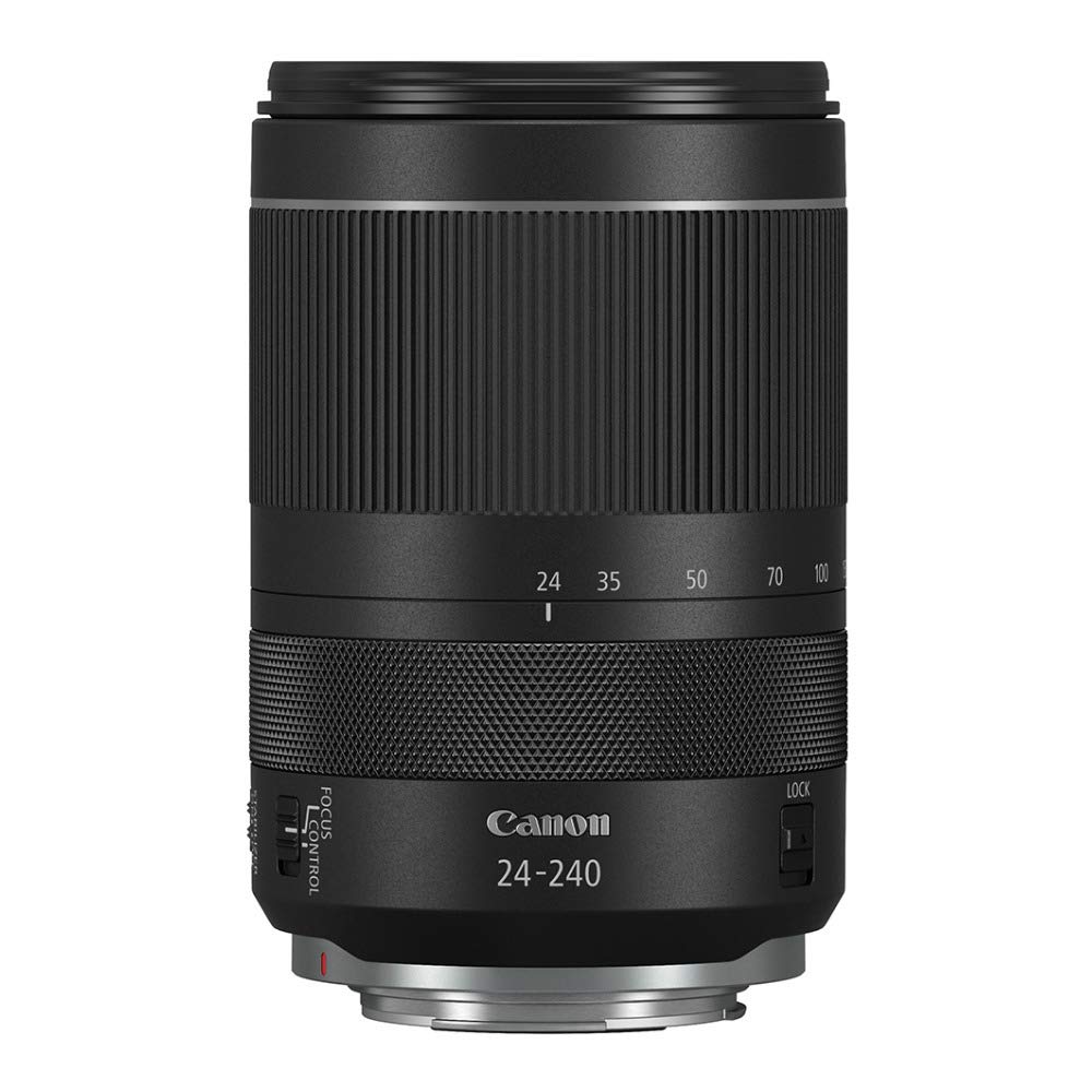 Canon RF 24–240mm F4-6.3 is USM Lens, Black