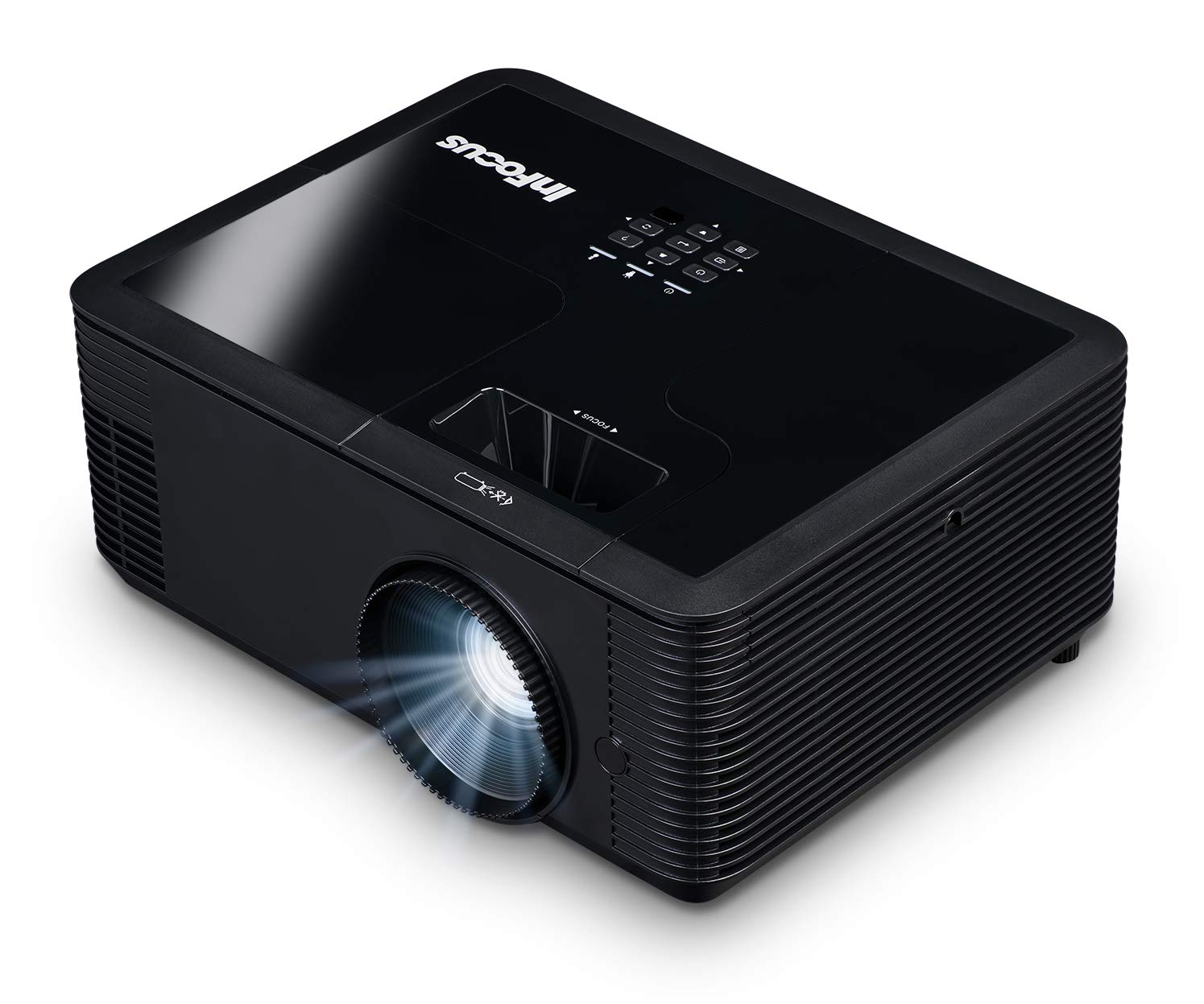 InFocus IN2134 DLP XGA 4500 Lumens, 1.3X Zoom, 3X HDMI, VGA, 3D and Wi-Fi Ready TechStation Projector