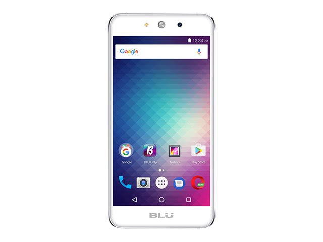 BLU Grand M G070Q Unlocked GSM Quad-Core Dual-SIM Phone - Silver