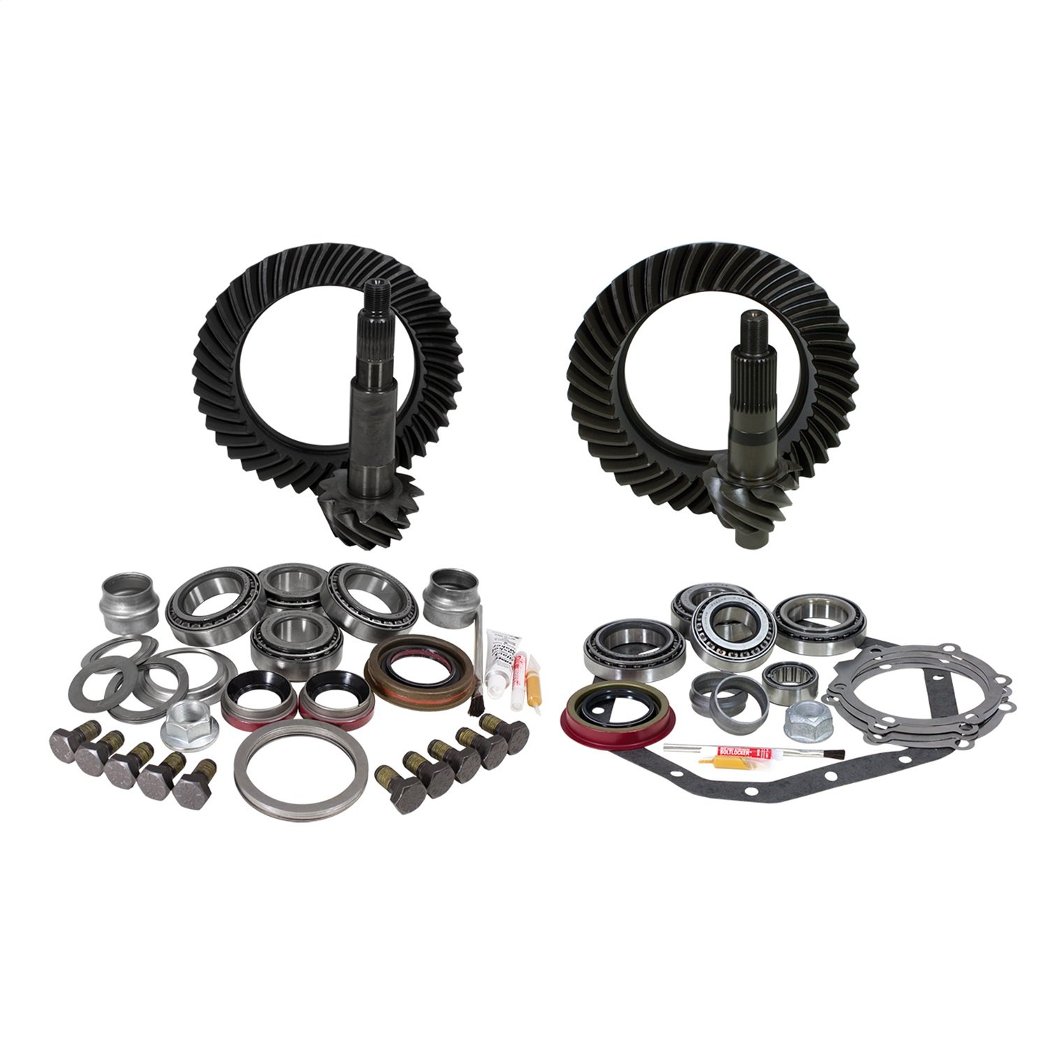 Yukon Gear & Axle Gear & Axle (YGK033) Gear & Install Kit for GM 14T Dana 60 5.38 Thick '89-'98 Standard Rotation