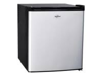 Koolatron KCR40B AC+DC Hybrid Heat Pipe Refrigerator, 1.7 cu. ft., Silver