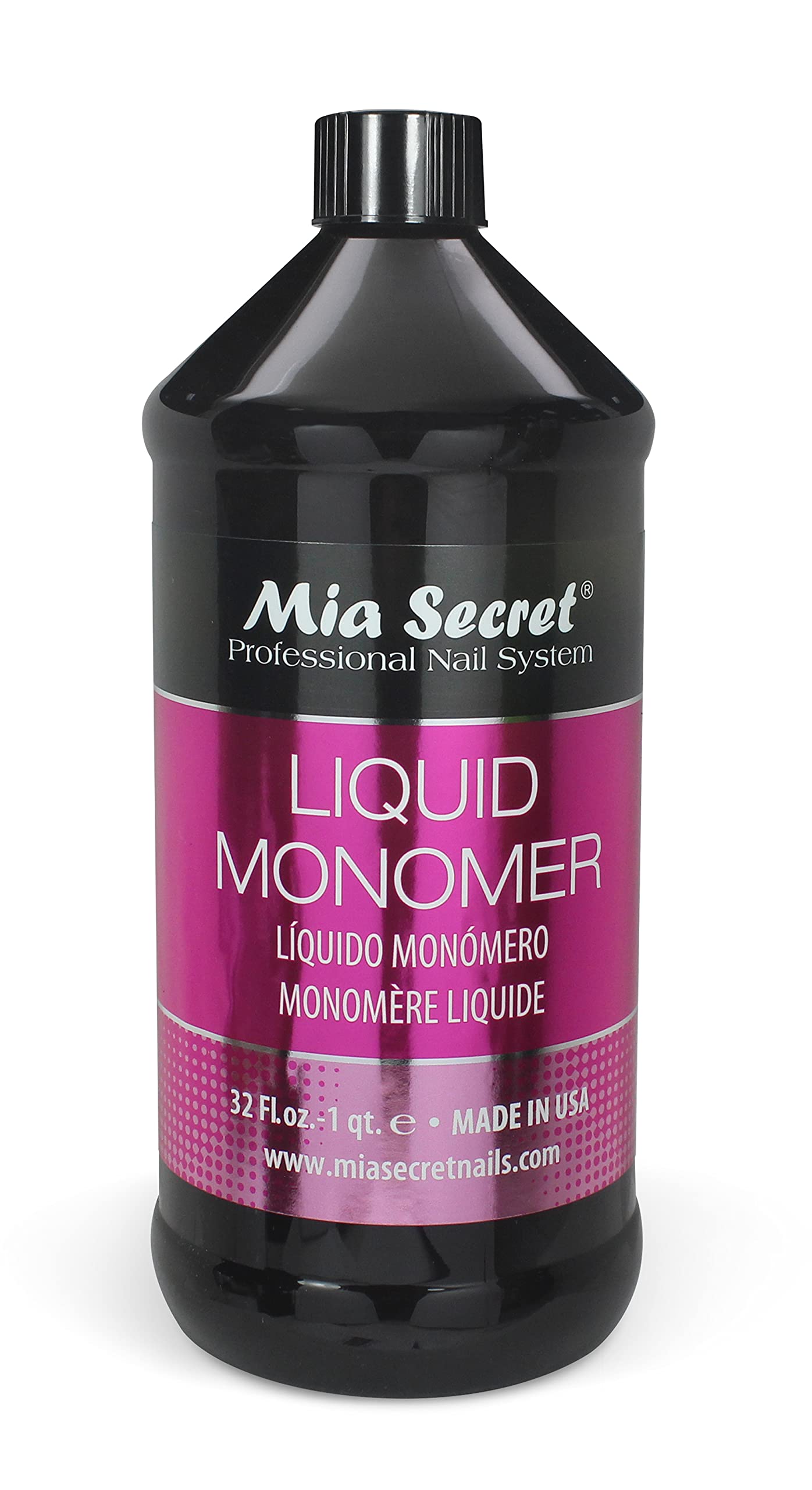 Mia Secret 32 oz  Liquid Monomer - Professional Acrylic...