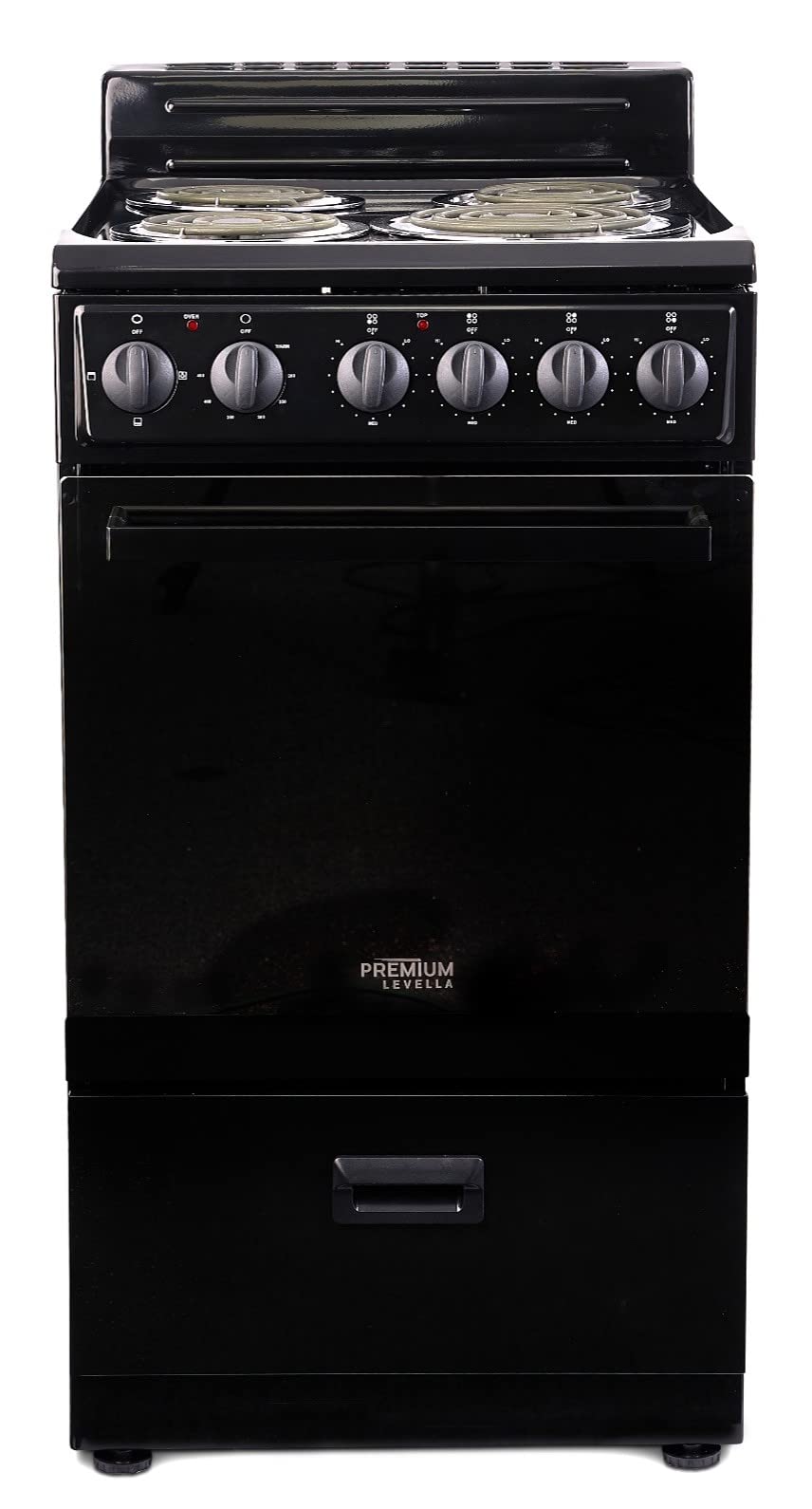 PremiumLevella Premium Levella Electric Range with 4 Coil Burners and Single Oven