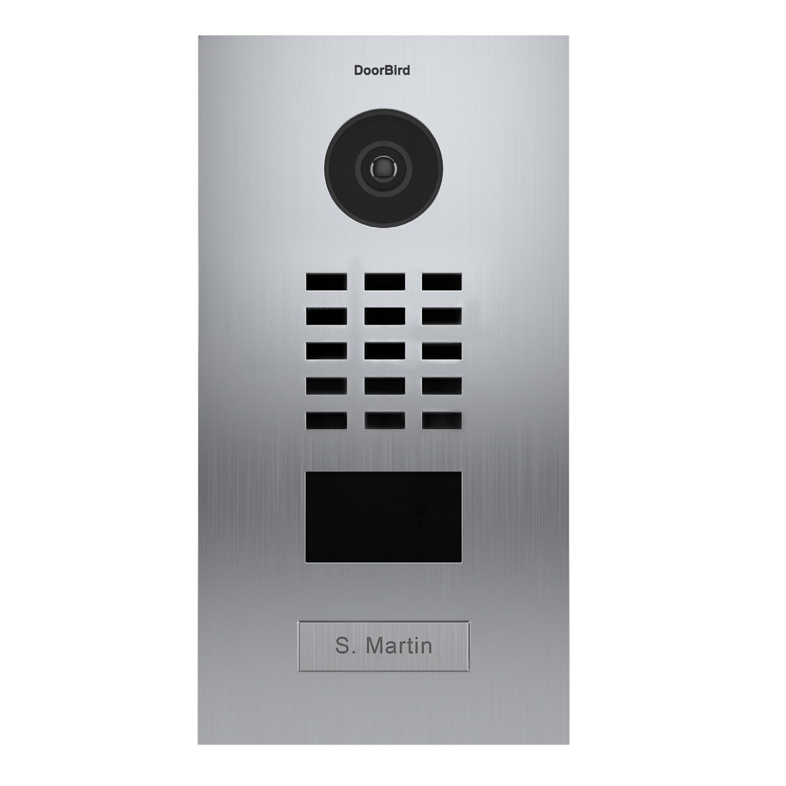 DoorBird IP Video Intercom Door Station, V2A, 1 Call Button