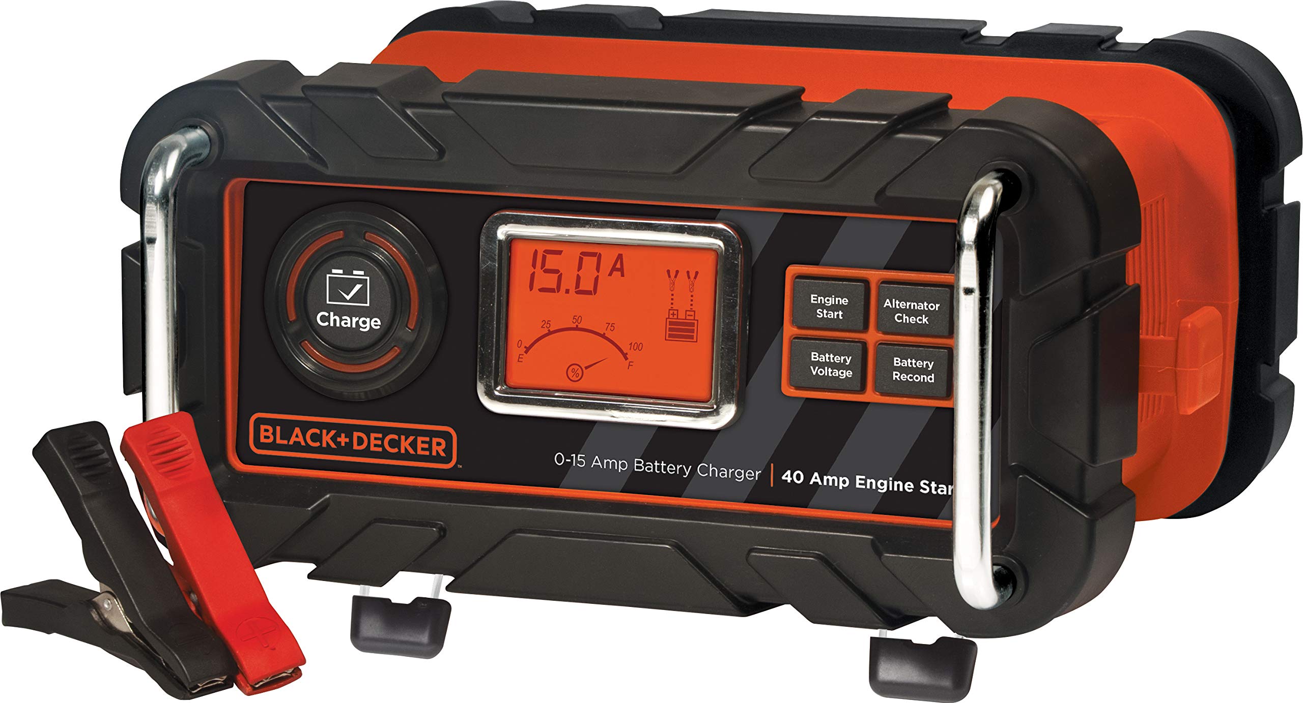 BLACK+DECKER BC15BD 15 Amp Bench Battery Charger with 4...