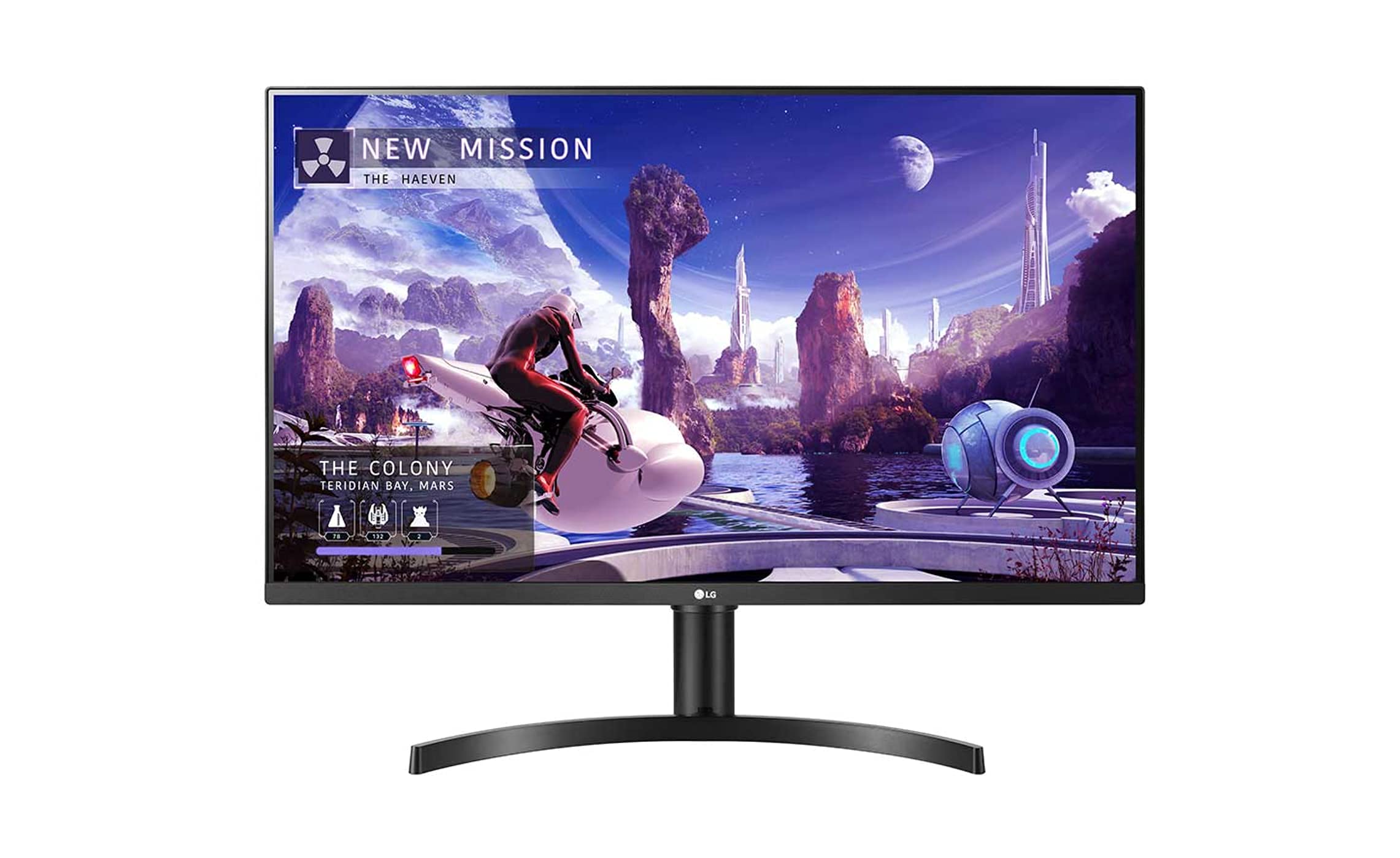 LG 32QN55T-B 32'' QHD IPS HDR10 Monitor with FreeSync