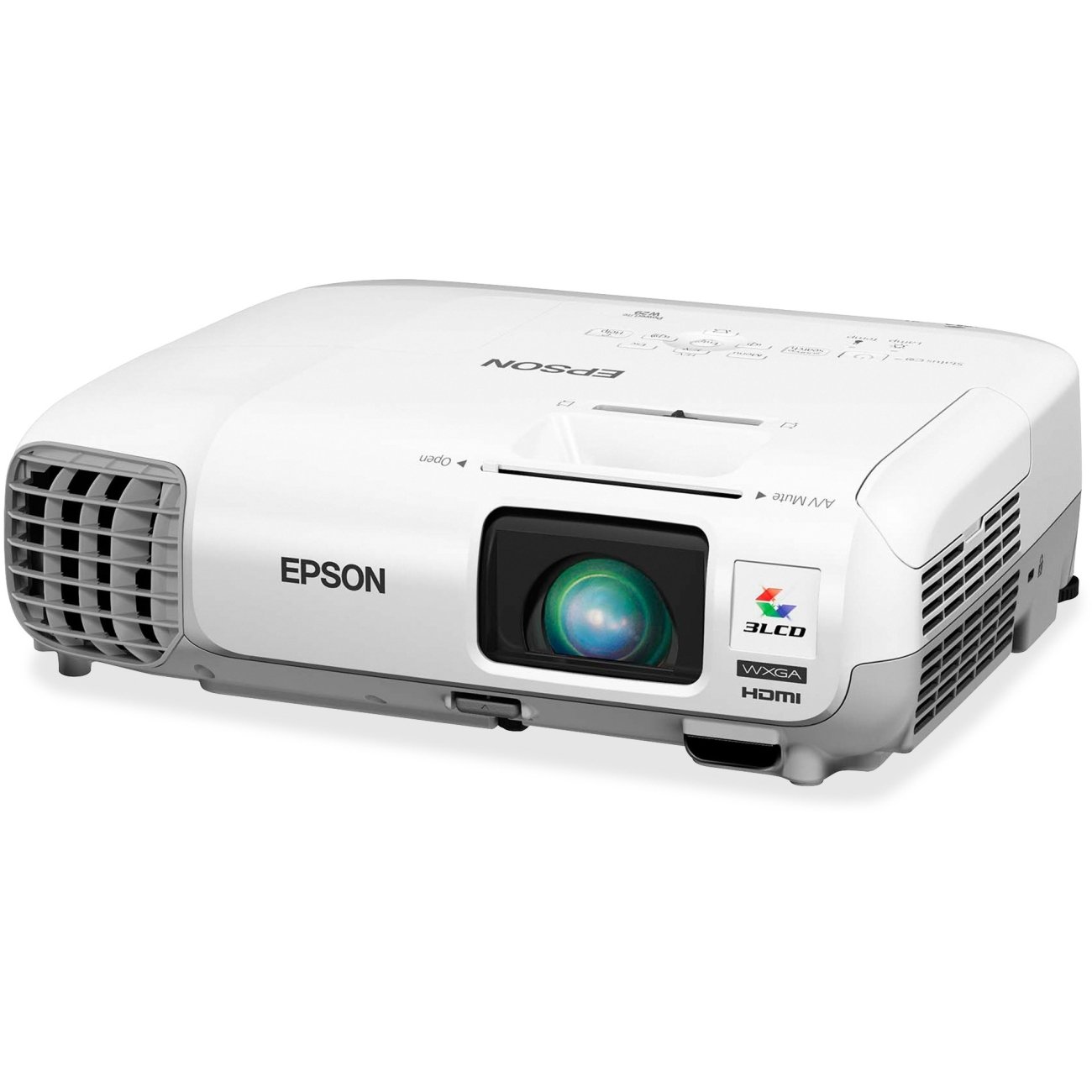 Epson V11H690020 High Definition LCD Projector, PowerLite W29,White