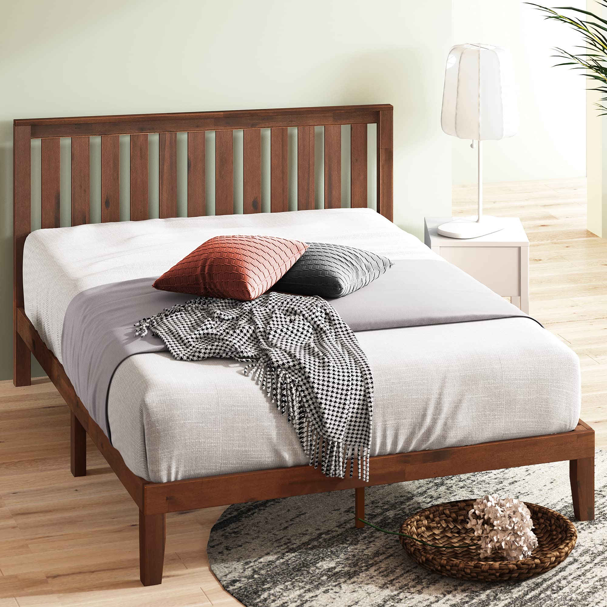 Zinus Alexia Wood Platform Bed Frame