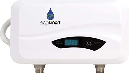 Ecosmart POU 6 Point of Use Electric Tankless Water Heater, 6 KW,White,1/20, 1/40, 1/95