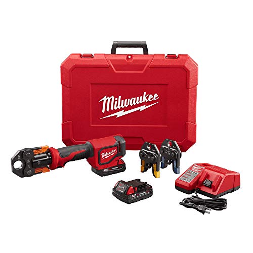 Milwaukee 2674-22P M18 Short Throw Press Tool Kit w/ Viega PureFlow Jaws