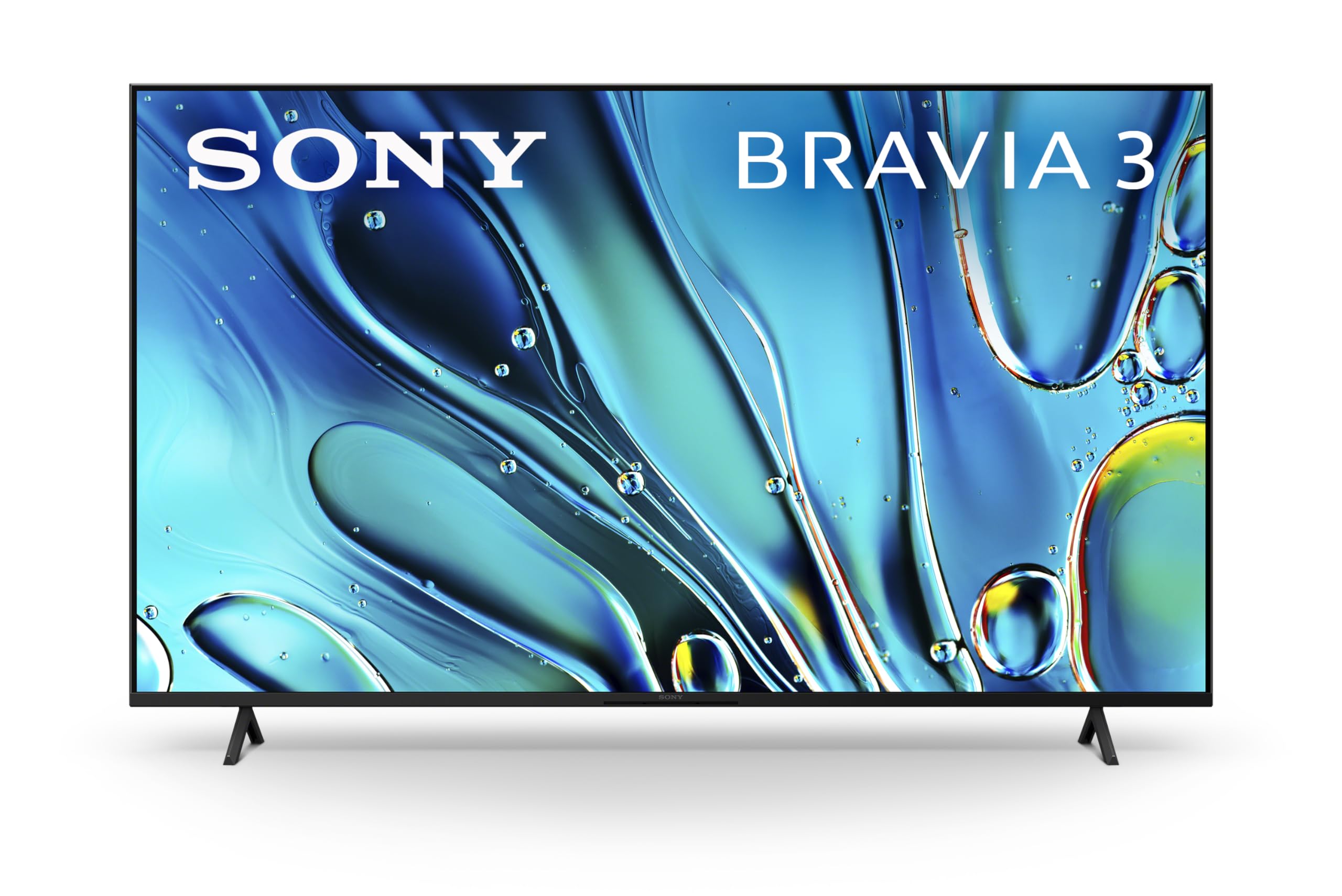 Sony 65 Inch 4K Ultra HD TV BRAVIA 3 LED Smart Google TV with Dolby Vision HDR and Exclusive Features for Playstation®5 (K-65S30), 2024 Model