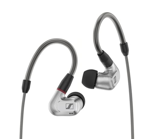  Sennheiser Consumer Audio IE 900 Audiophile in-Ear Monitors - TrueResponse Transducers with X3R Technology for Balanced Sound, Detachable Cable with Flexible Ear Hooks, Includes Balanced Cables, 2-Year...