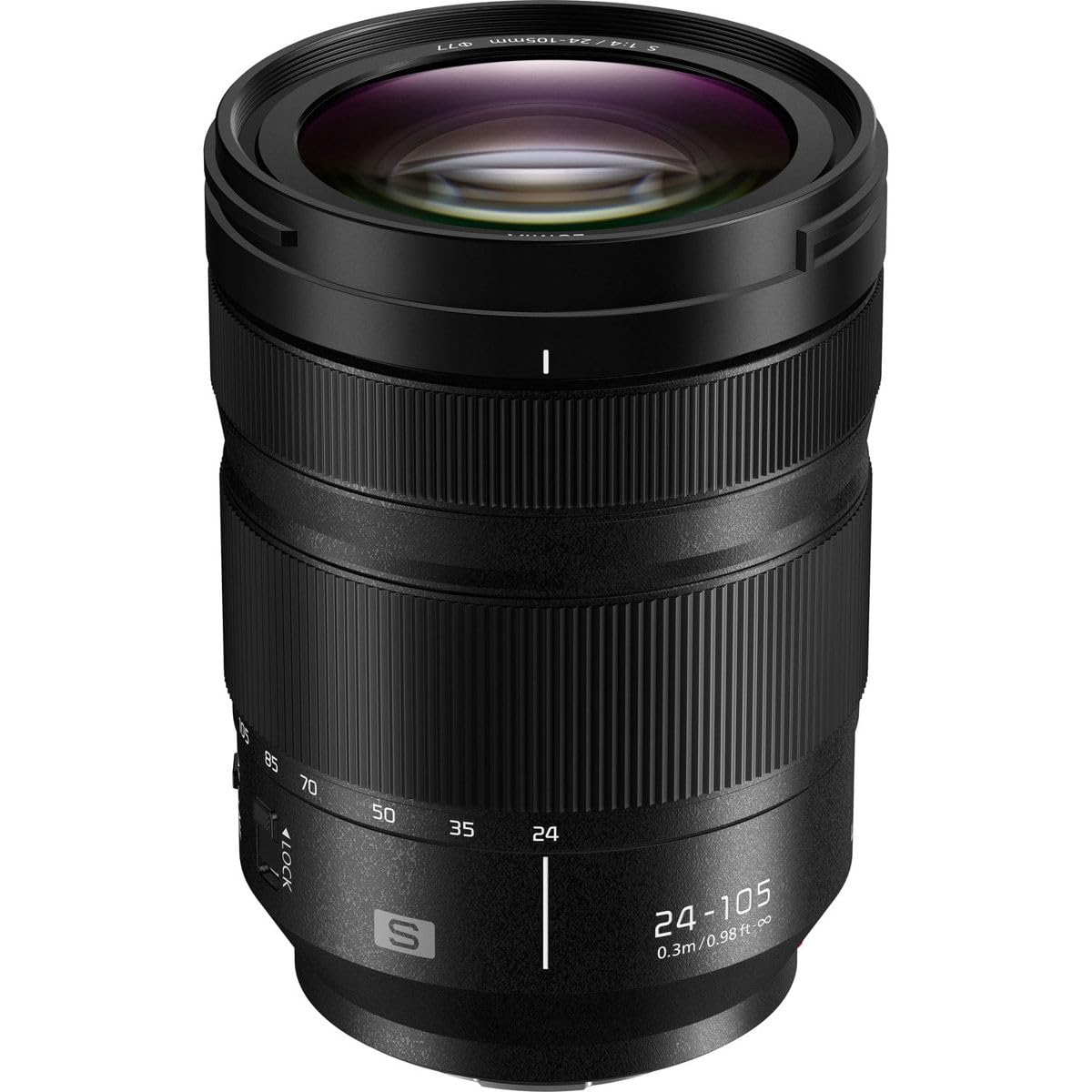 Panasonic LUMIX S 24-105mm F4 Lens, Full-Frame L Mount,...