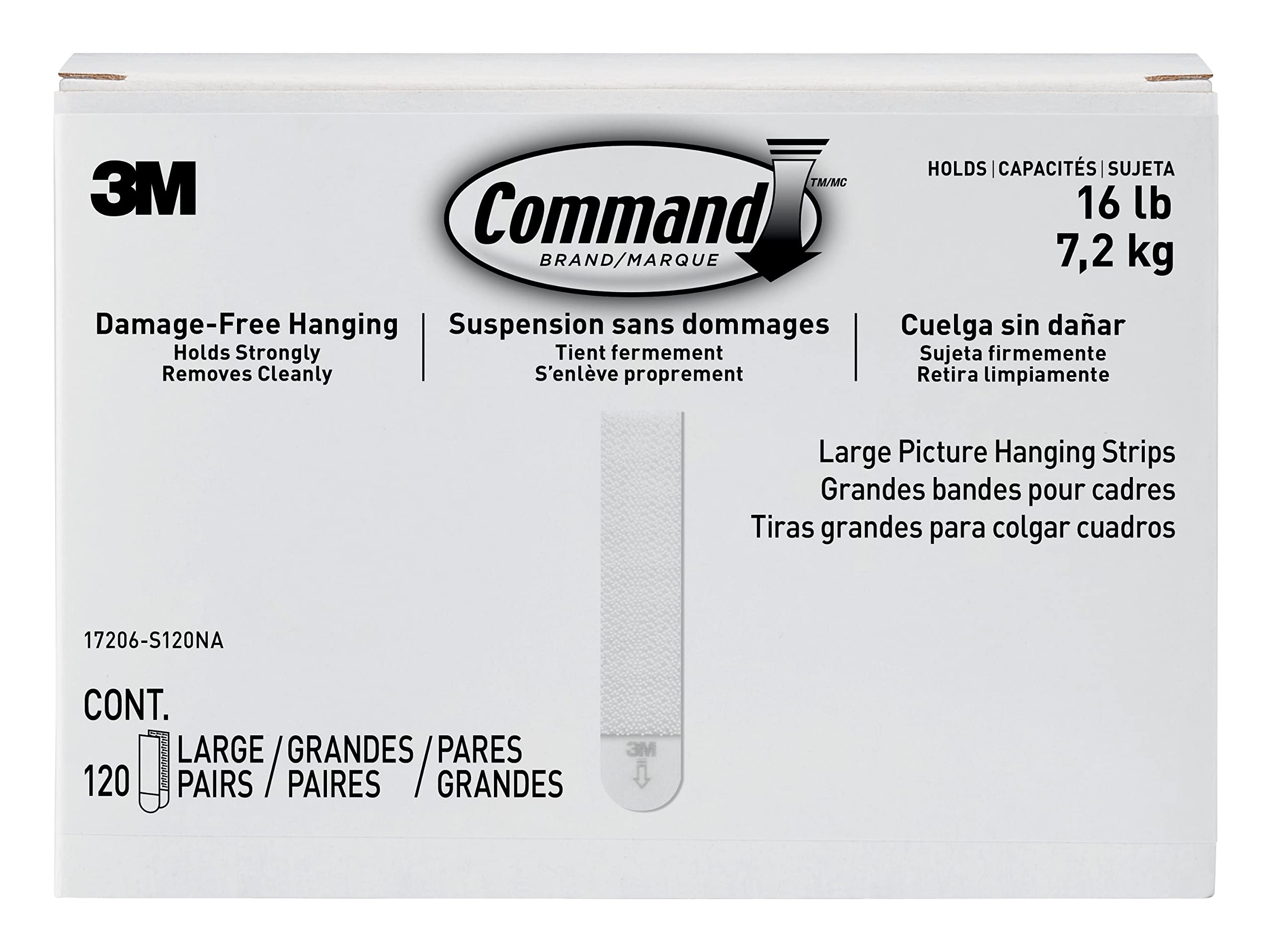 Command Large Picture Hanging Strips