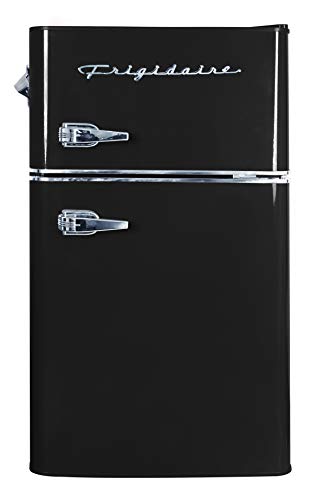 Frigidaire 2 Door Retro Bar Fridge with Side Bottle Opener