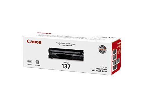 Canon 137 Toner Cartridge - Black - 2 Pack in Retail Packing