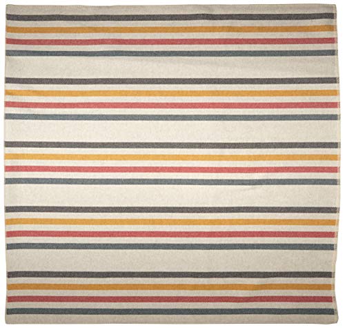 Pendleton - Eco-Wise Washable Wool Blanket, Glacier, Queen