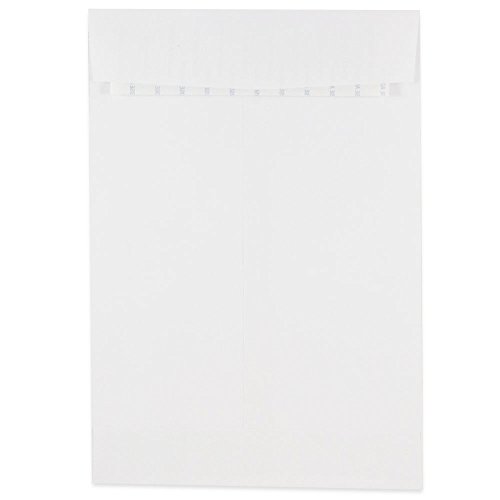 JAM Paper Open End Envelopes - White - Self-Adhesive